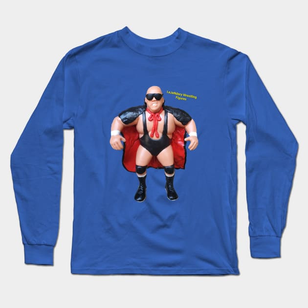 Caped 5 Count Long Sleeve T-Shirt by LeJeNdary Wrestling Figures